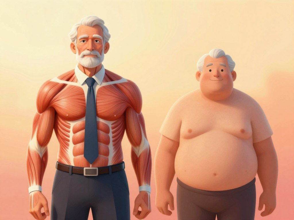 Age-related changes in metabolic function and muscle mass
