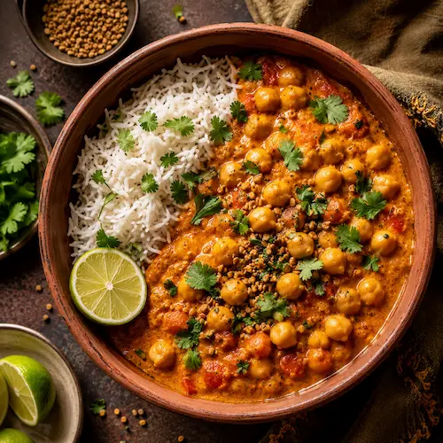 Hormone-Balancing Chickpea Curry