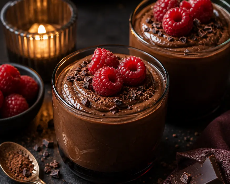 PCOS Dark Chocolate Avocado Mousse