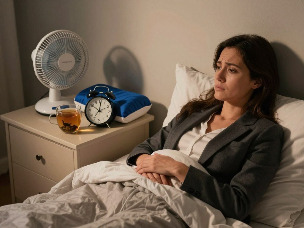 Common sleep disruptors affecting sleep quality during menopause
