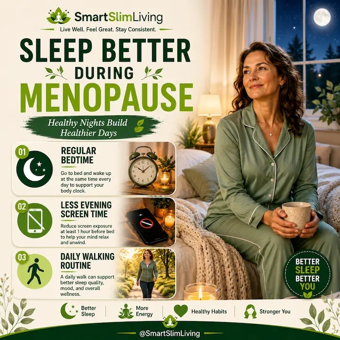 SLEEP BETTER DURING MENOPAUSE